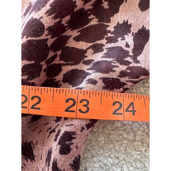 Leopard Print Kimono Cardigan Open Front Lightweight Women’s Outerwear Brown & B - Picture 5 of 6